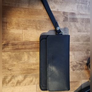 Portland leather goods lily wristlet